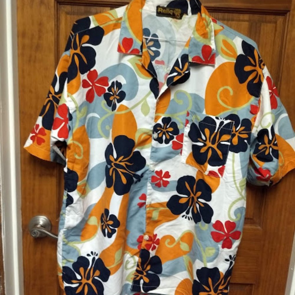 Men's hawaiian shirt Reliq brand XXL
